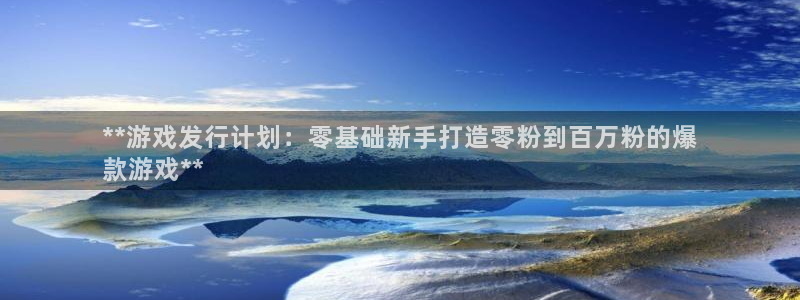 新城平台注册流程图：**游戏发行计划：零基础新手打造零粉到百万粉的爆
款游戏**