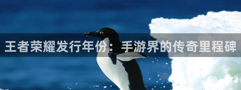 新城平台代理注册流程：王者荣耀发行年份：手游界的传奇里程碑